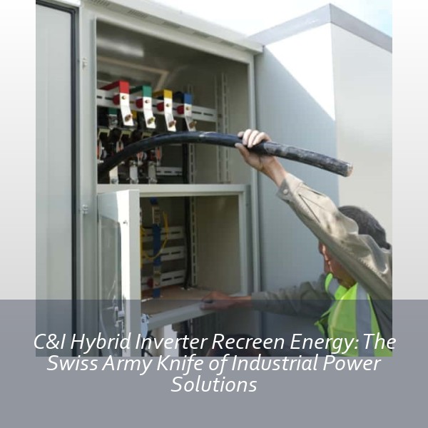 C&I Hybrid Inverter Recreen Energy: The Swiss Army Knife of Industrial Power Solutions